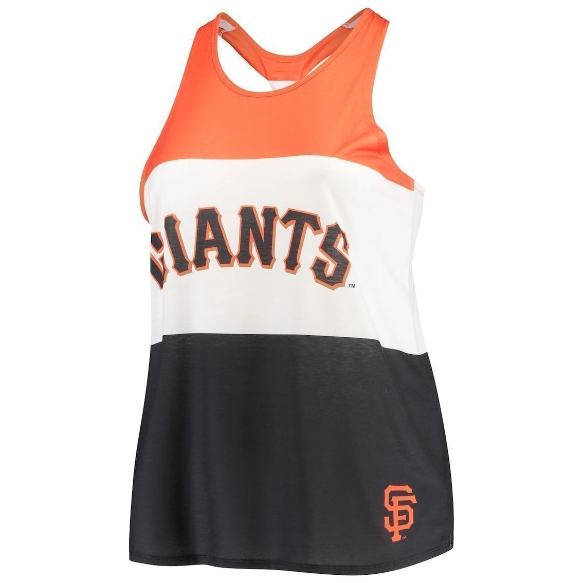 Best Pirce π Women's FOCO Orange San Francisco Giants Twist Back Tank Top β¨ - Image 3