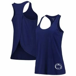 Brand new π Boxercraft π© Women's Navy Penn State Nittany Lions Charm 2.0 Scoop Neck Open Back Racerback Tank Top π
