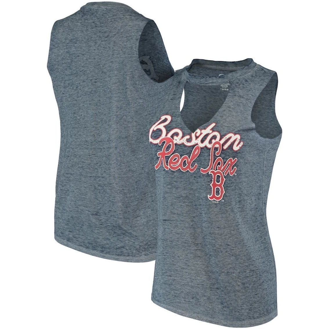 Best reviews of π Women's Concepts Sport Navy Boston Red Sox Loyalty Choker Neck Tank Top π₯ - Image 2