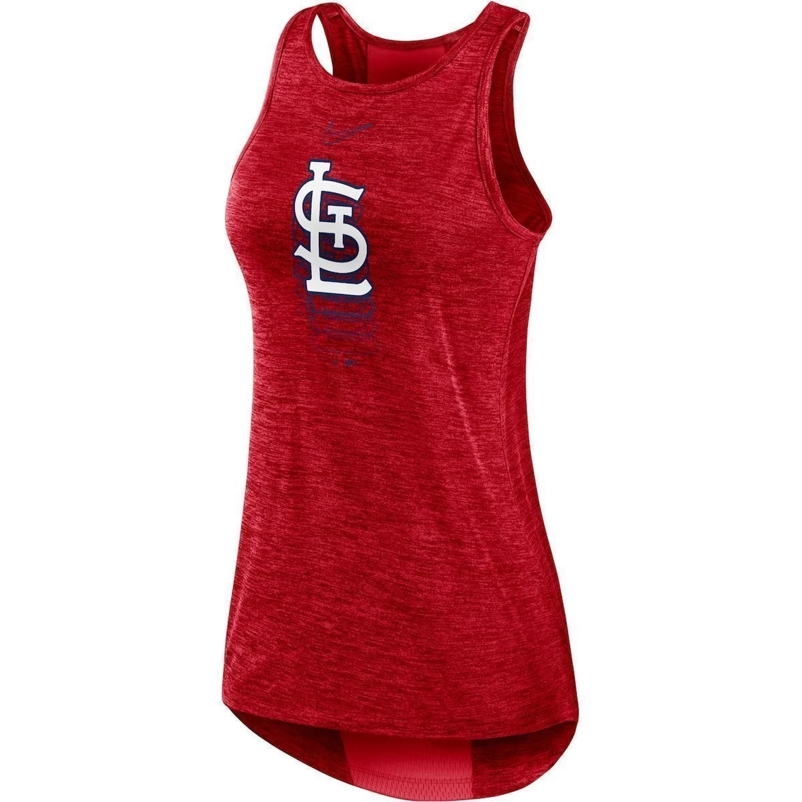 Best Sale π Women's Nike Red St. Louis Cardinals Logo Fade High Neck Performance Tank Top π₯ - Image 3
