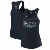 Top 10 🎁 Women's Soft As A Grape Navy Tampa Bay Rays Plus Size Swing For The Fences Racerback Tank Top 😉