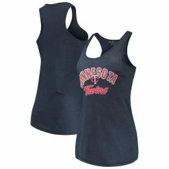 Buy 🔔 Women's Soft As A Grape Navy Minnesota Twins Multicount Racerback Tank Top 🎉