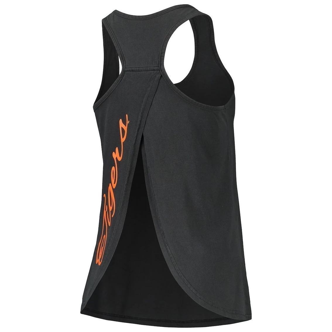 Promo π Boxercraft π© Women's Black Clemson Tigers Vintage Charm Open Back Tank Top π - Image 4