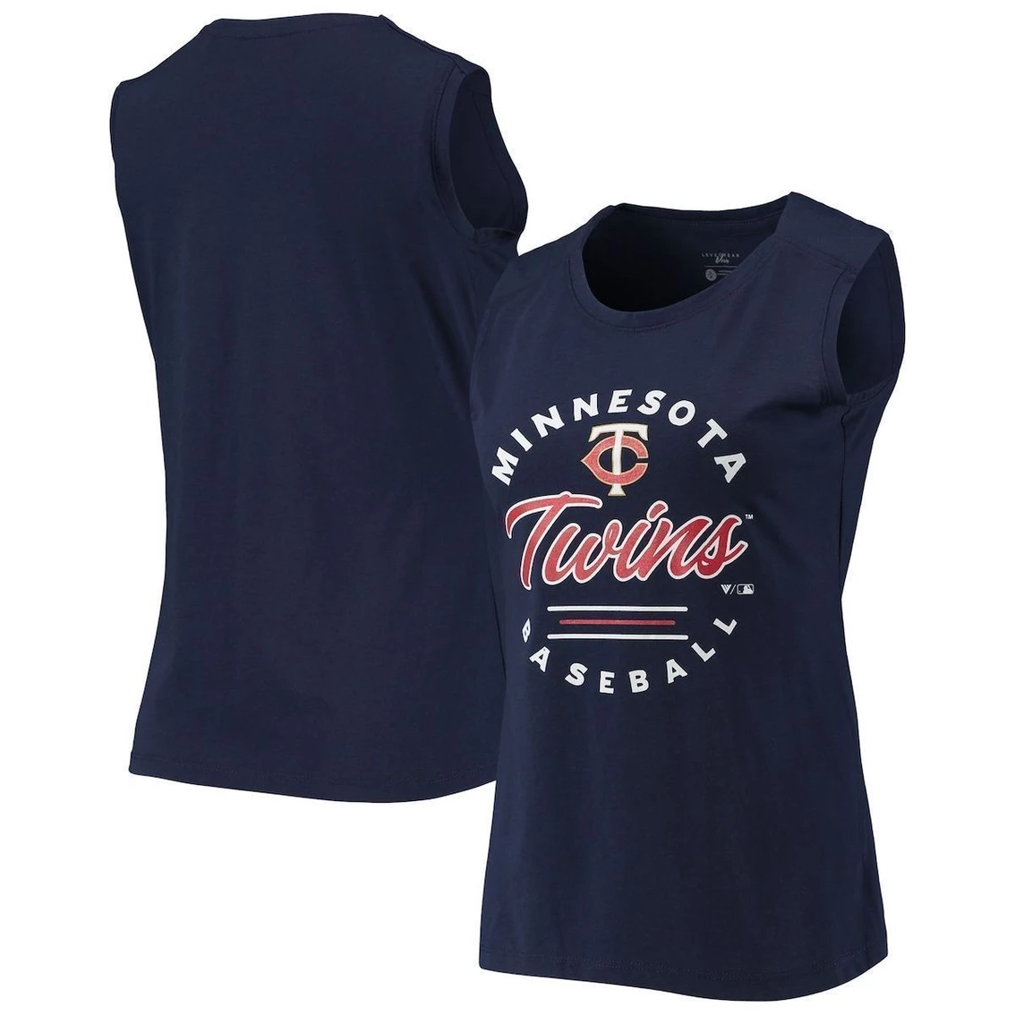 Cheap π€© Women's Levelwear Navy Minnesota Twins Macy Tank Top π