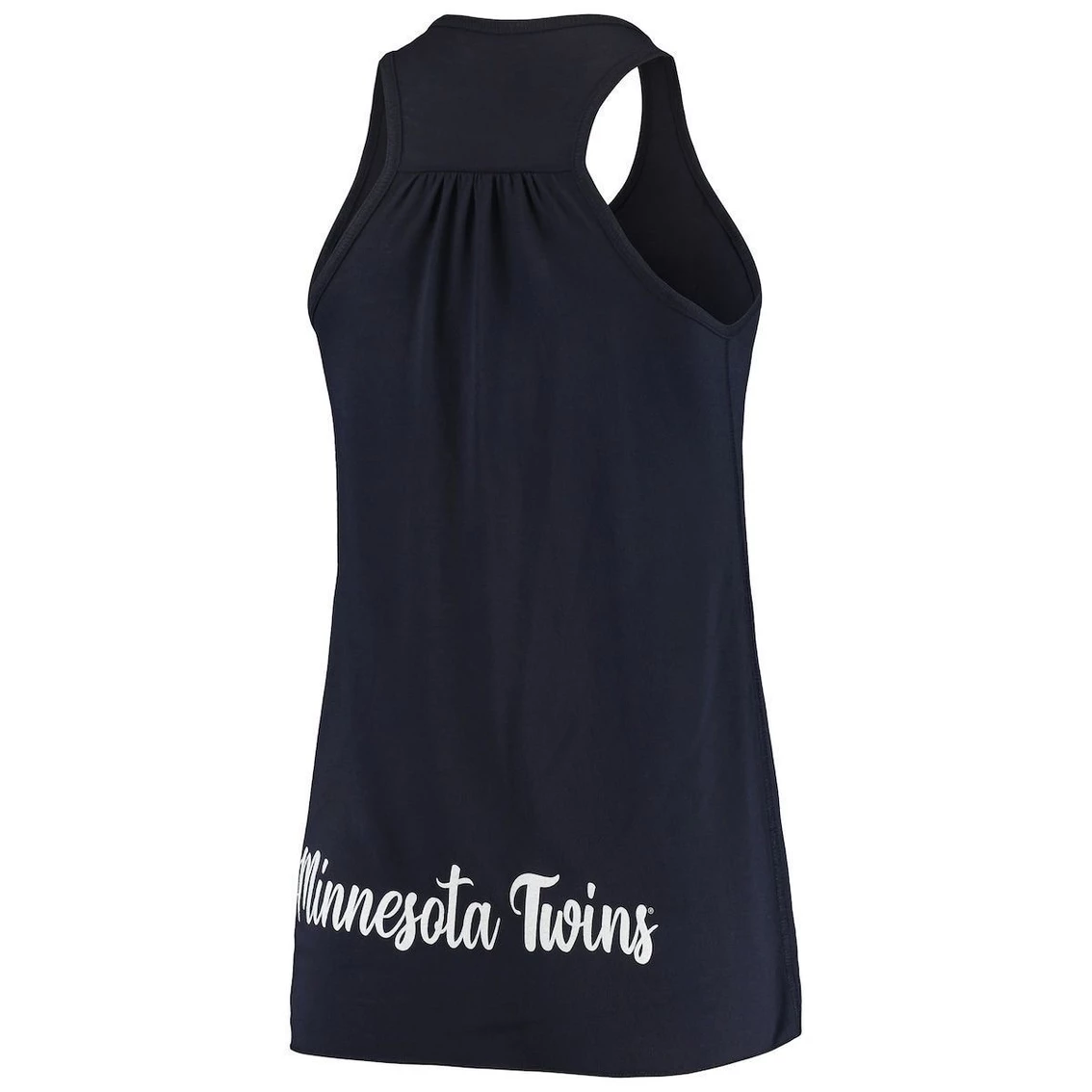 Promo β€οΈ Women's Soft As A Grape Navy Minnesota Twins Front & Back Tank Top π - Image 4