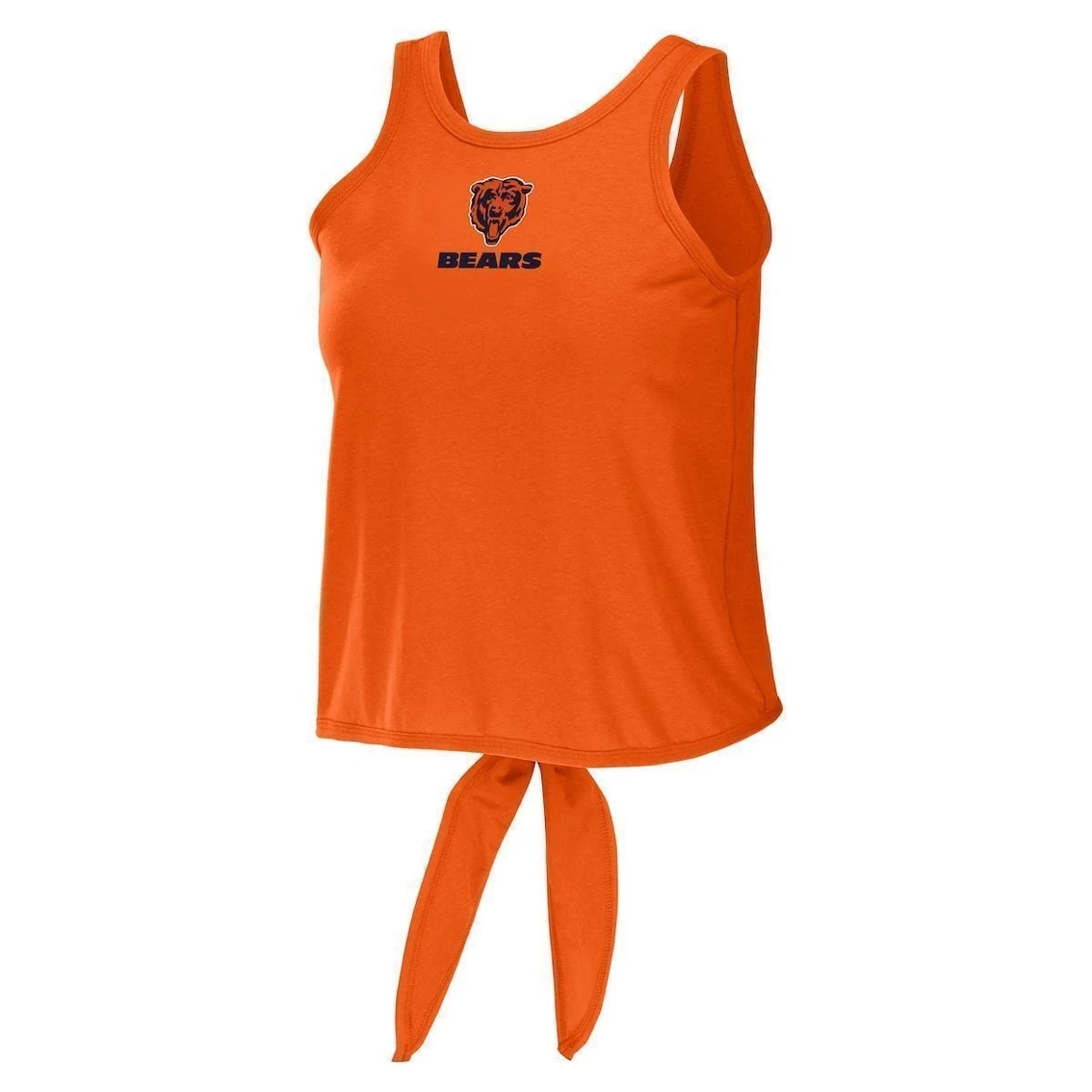 Cheap π― Women's WEAR By Erin Andrews Orange Chicago Bears Open Back Twist Tie Tank Top π― - Image 3