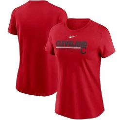 Coupon β Women's Nike Red Cleveland Indians βΎ Baseball T-Shirt π€©