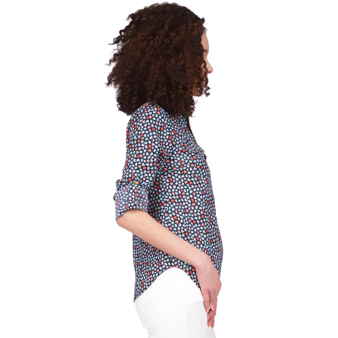 Best reviews of π Michael Kors Multi Palm Lock Zip π Shirt π₯ - Image 3