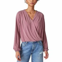 Flash Sale β¨ Lucky Brand Sandwash Wrap Top β€οΈ