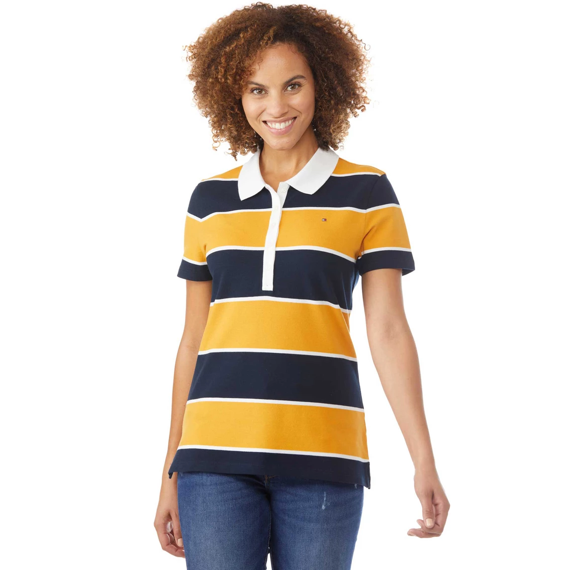 Flash Sale β¨ Tommy Hilfiger Rugby Stripe Polo π Shirt β - Image 2
