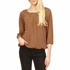 Flash Sale 🤩 Michael Kors Geo Easy Peasant Top ⌛
