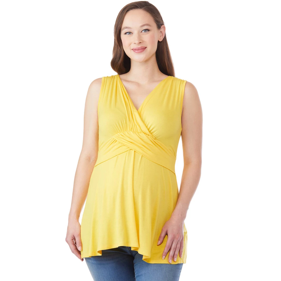 Wholesale π Planet π© Motherhood Maternity Faux Wrap Top β¨