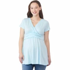 Cheap ✨ Planet 👩 Motherhood Maternity Twisted Empire Waist Banded Top 🌟