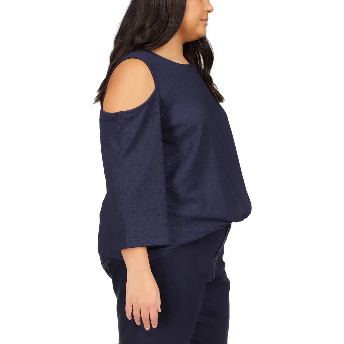 Top 10 π Michael Kors Plus Size Solid Cold Shoulder Top β¨ - Image 3