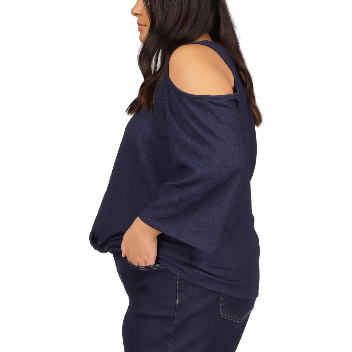 Top 10 π Michael Kors Plus Size Solid Cold Shoulder Top β¨ - Image 4
