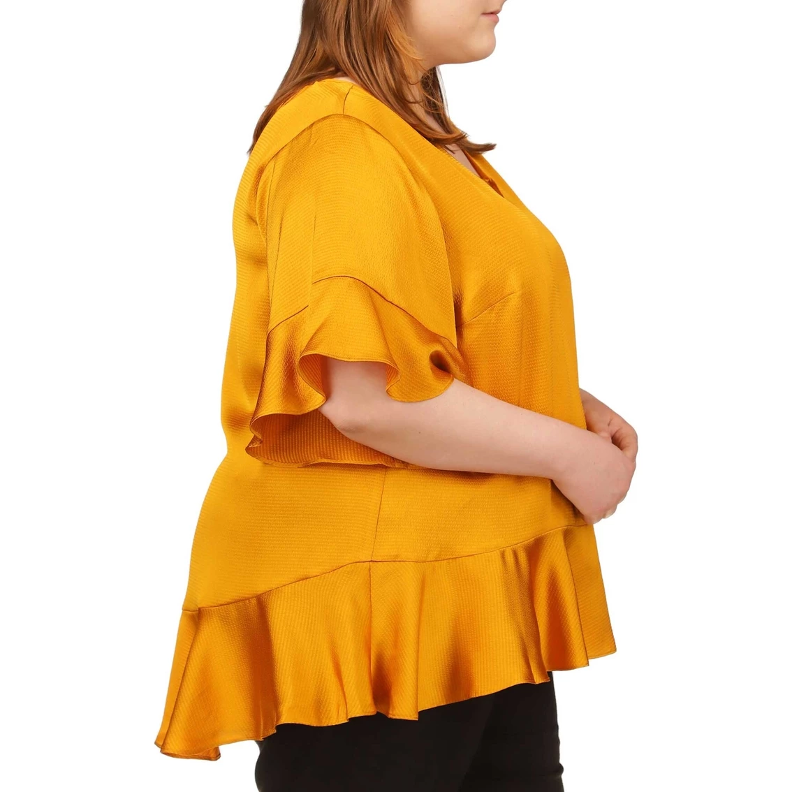 Discount π Michael Kors Plus Size Flutter Chain Neck Top π - Image 3