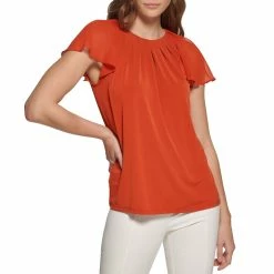 Cheap ⭐ Calvin Klein Chiffon Sleeve Top 😀