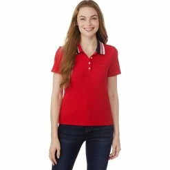 Best Pirce π Tommy Hilfiger Ribbed Polo π€©
