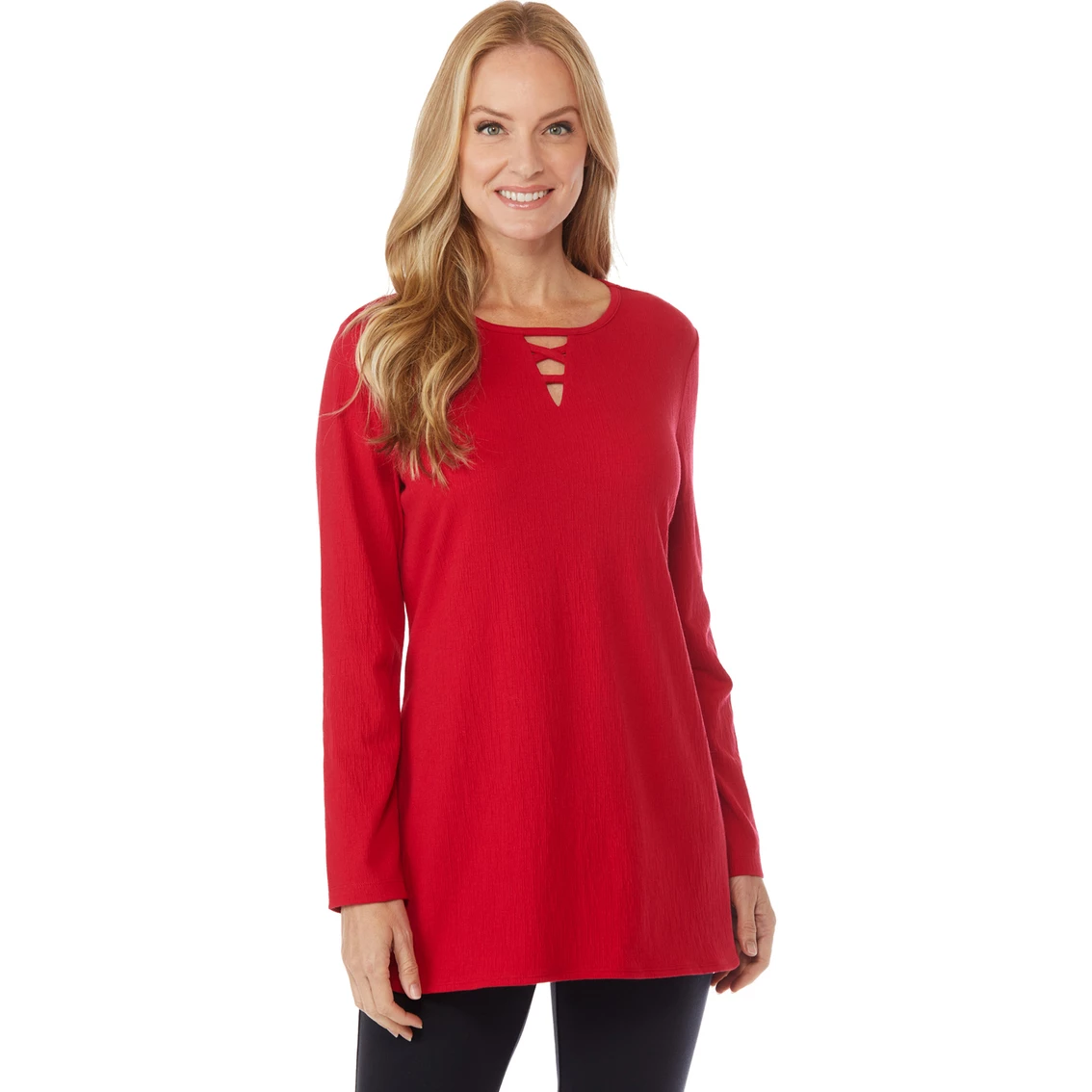 Coupon π Passports Crinkle Knit Tunic Top π - Image 3