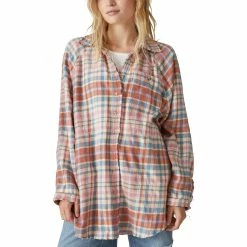 Brand new 🎁 Lucky Brand Tunic Plaid 👚 Shirt 🎁