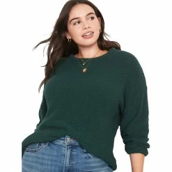 Best Pirce π Old Navy Plus Size Textured Knit Tunic Sweater β€οΈ