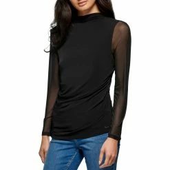 Cheapest 🎁 Calvin Klein Printed Drape Front Top 😍