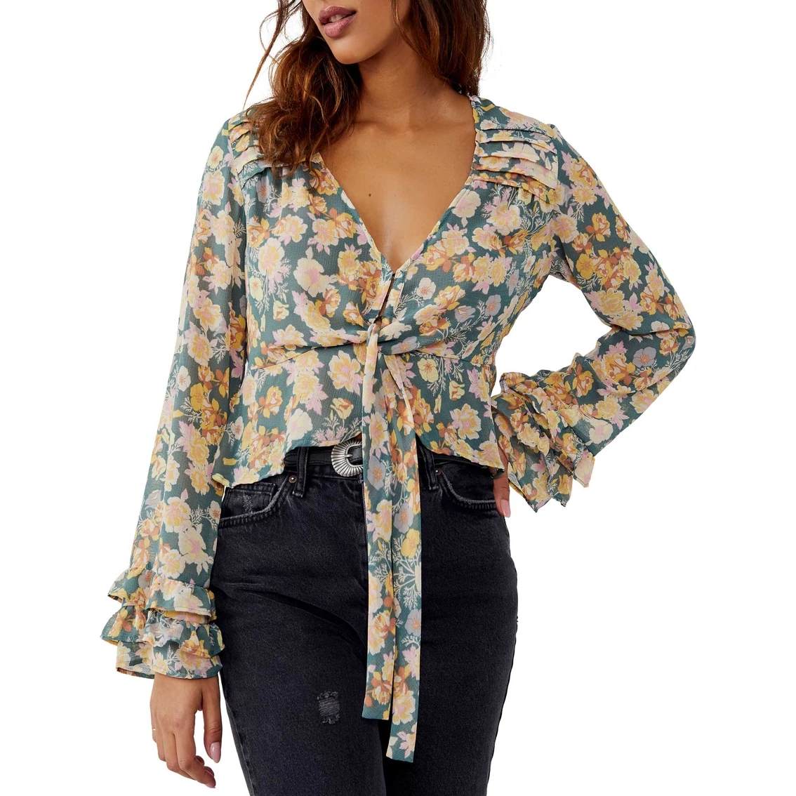 Hot Sale π Free People Maybel Blouse π