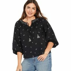 Flash Sale π₯ Old Navy Plus Size Puff Sleeve Floral Smocked Poet Swing Blouse β€οΈ