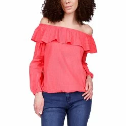 Best reviews of π Michael Kors Off Shoulder Peasant Top π―