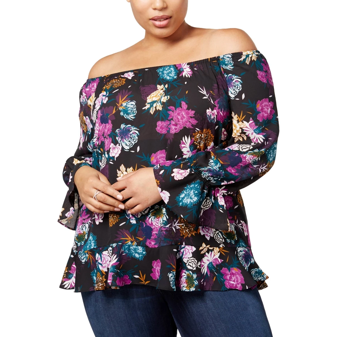 Flash Sale π― INC International Concepts Plus Size Off The Shoulder Top π