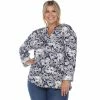 Hot Sale 🔔 White Mark Plus Size Floral Print Blouse ✔️