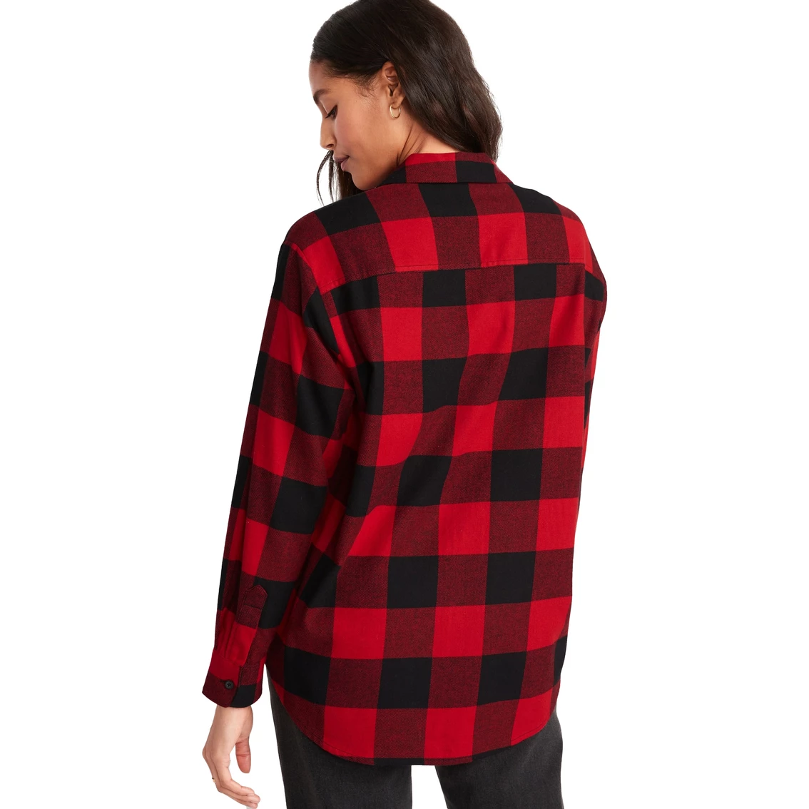 New π Old Navy Tunic Boyfriend Flannel π Shirt π - Image 2