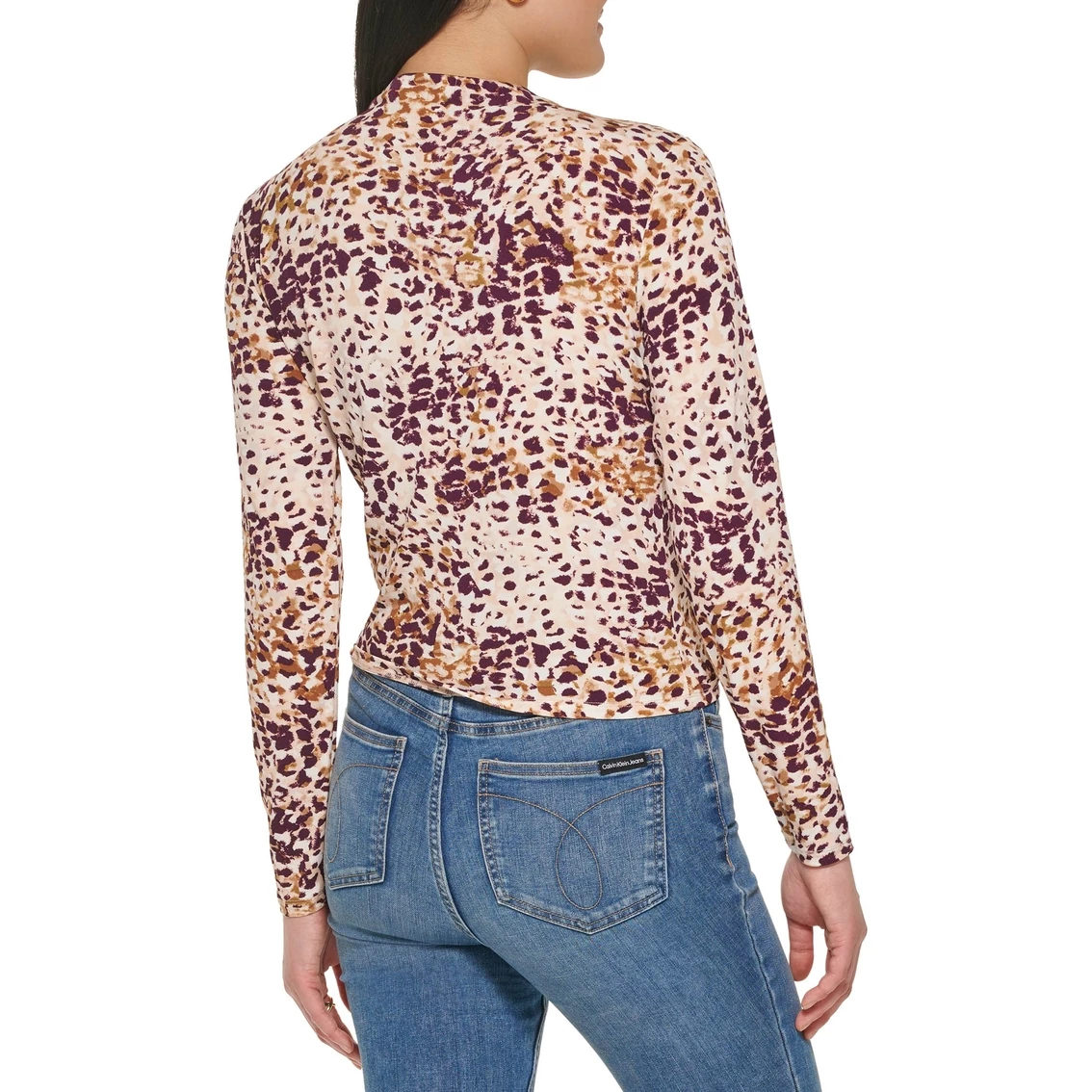 Flash Sale π₯ Calvin Klein Printed Ruched Side Top π - Image 2