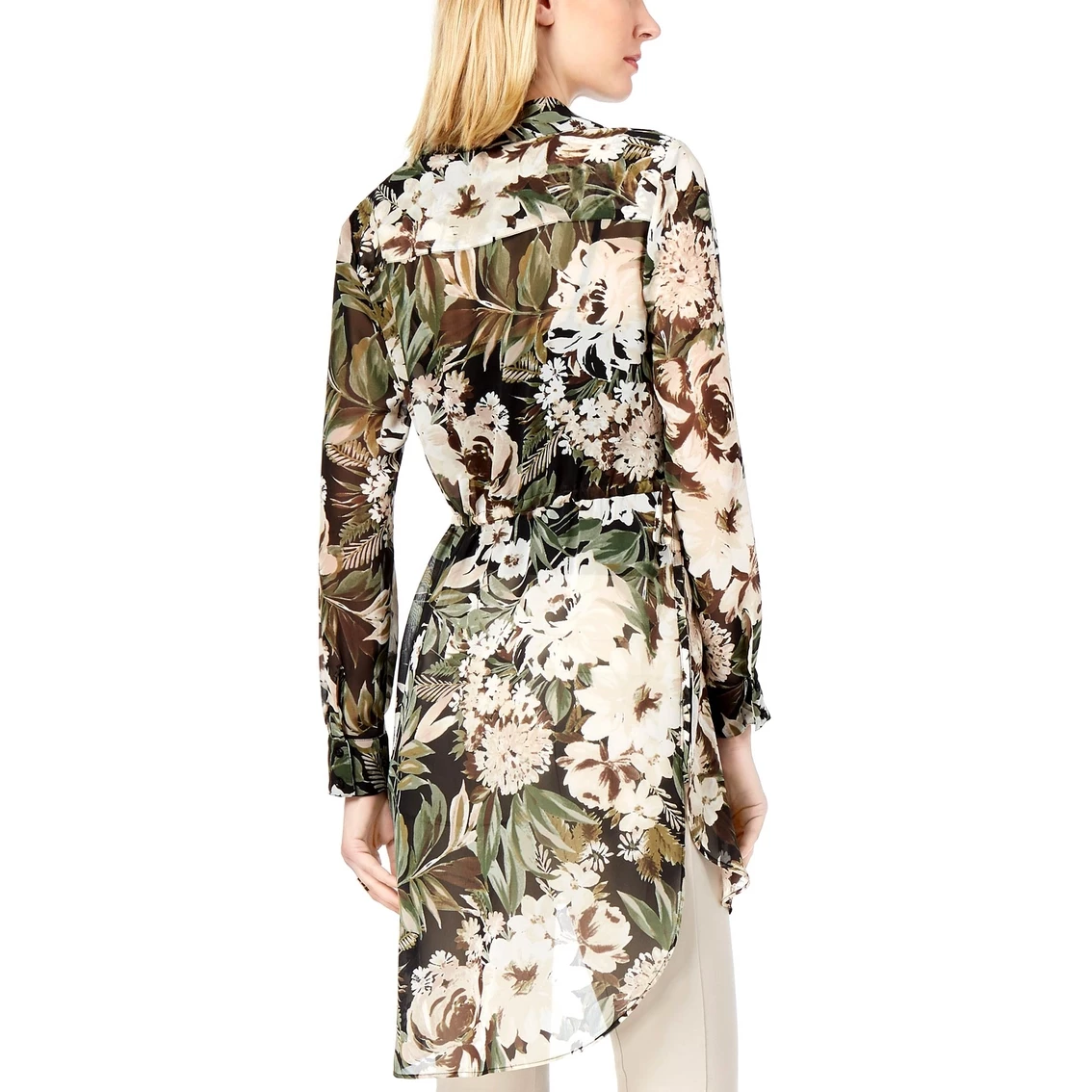 Discount π INC International Concepts Petite High Low Floral Print Tunic π₯° - Image 2