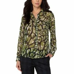 Deals ⌛ Liverpool Chiffon Button Up Blouse 😍