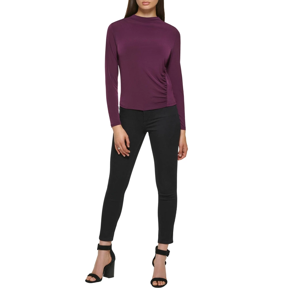 Coupon π₯° Calvin Klein Ruched Side Top π - Image 4