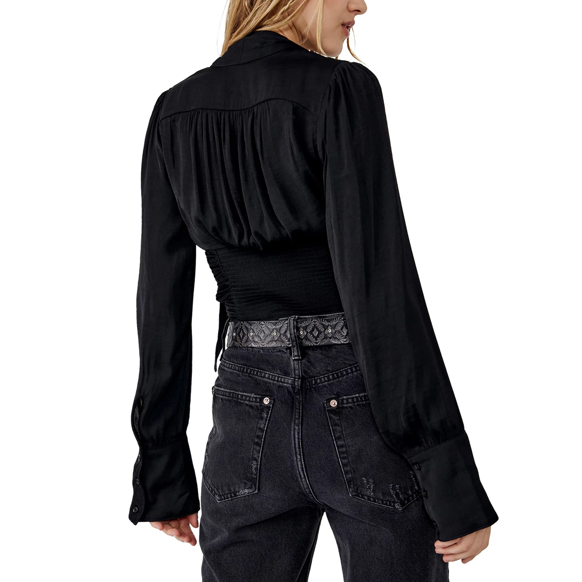 Budget π₯° Free People Meet Me There Button Down Blouse π - Image 2
