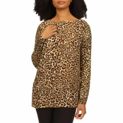 Buy 😍 Michael Kors Wildcat Boat Neck Tunic Top 🤩