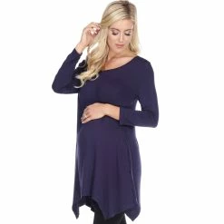 Best reviews of 🛒 White Mark Plus Size Maternity Kayla Tunic Top 🎁