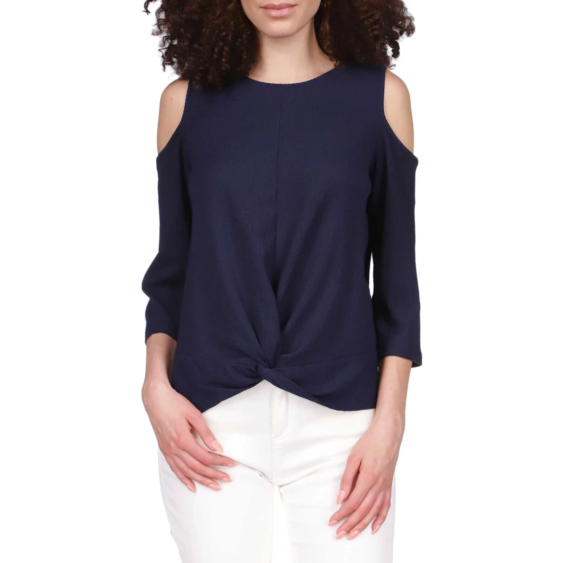 Wholesale π Michael Kors Solid Cold Shoulder Top π - Image 2