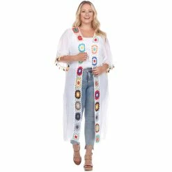 Coupon ⭐ White Mark Plus Size Piper Stretch Plaid Tunic 👍