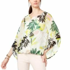 Budget ⭐ Alfani Petite Angel Sleeve Bubble Top ❤️