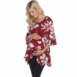 Brand new 🤩 White Mark Plus Size Maternity Roche Tunic Top 🥰