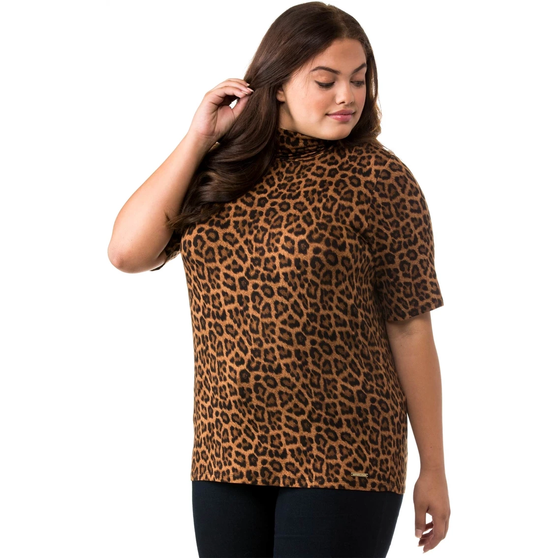 Cheapest π€© Michael Kors Plus Size Nubian Mock Neck Top π - Image 3