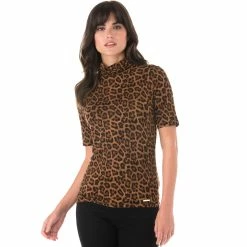 Best reviews of π Michael Kors Nubian Mock Neck Top π