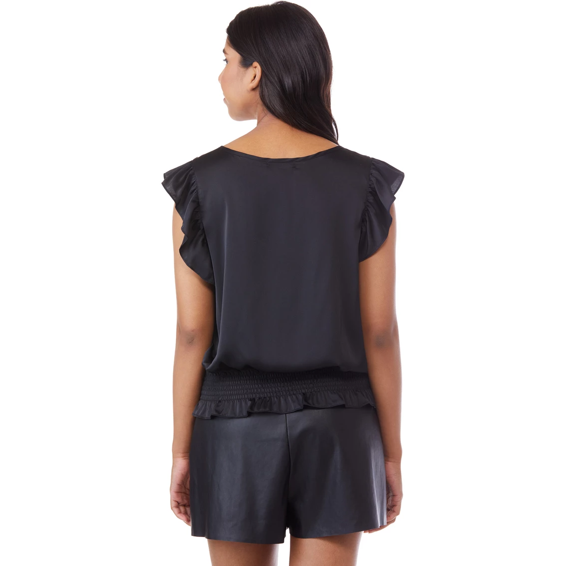 Buy βοΈ Ever After Juniors Flutter Sleeve Smocked Hem Top π - Image 2