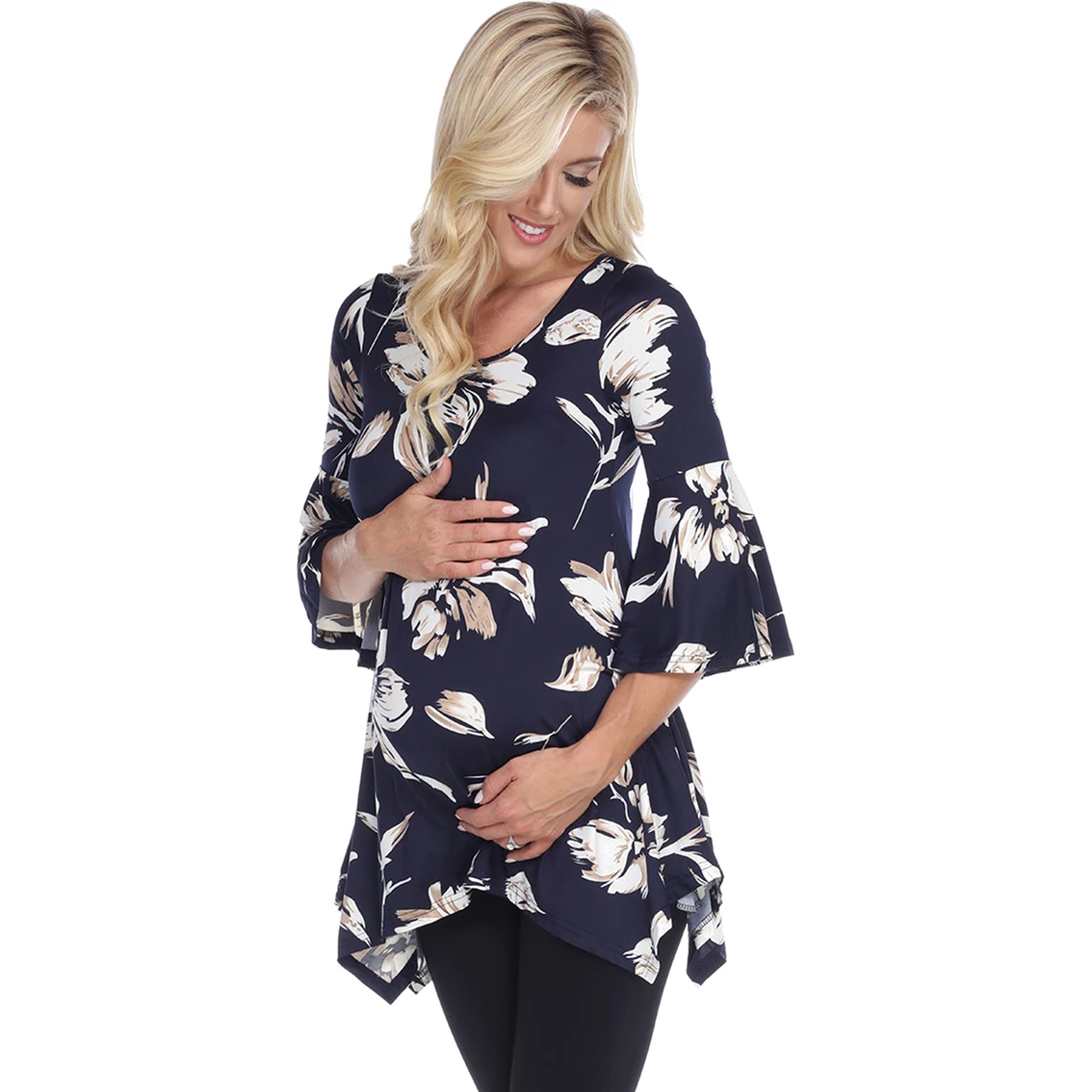 Deals β White Mark Maternity Roche Tunic Top π
