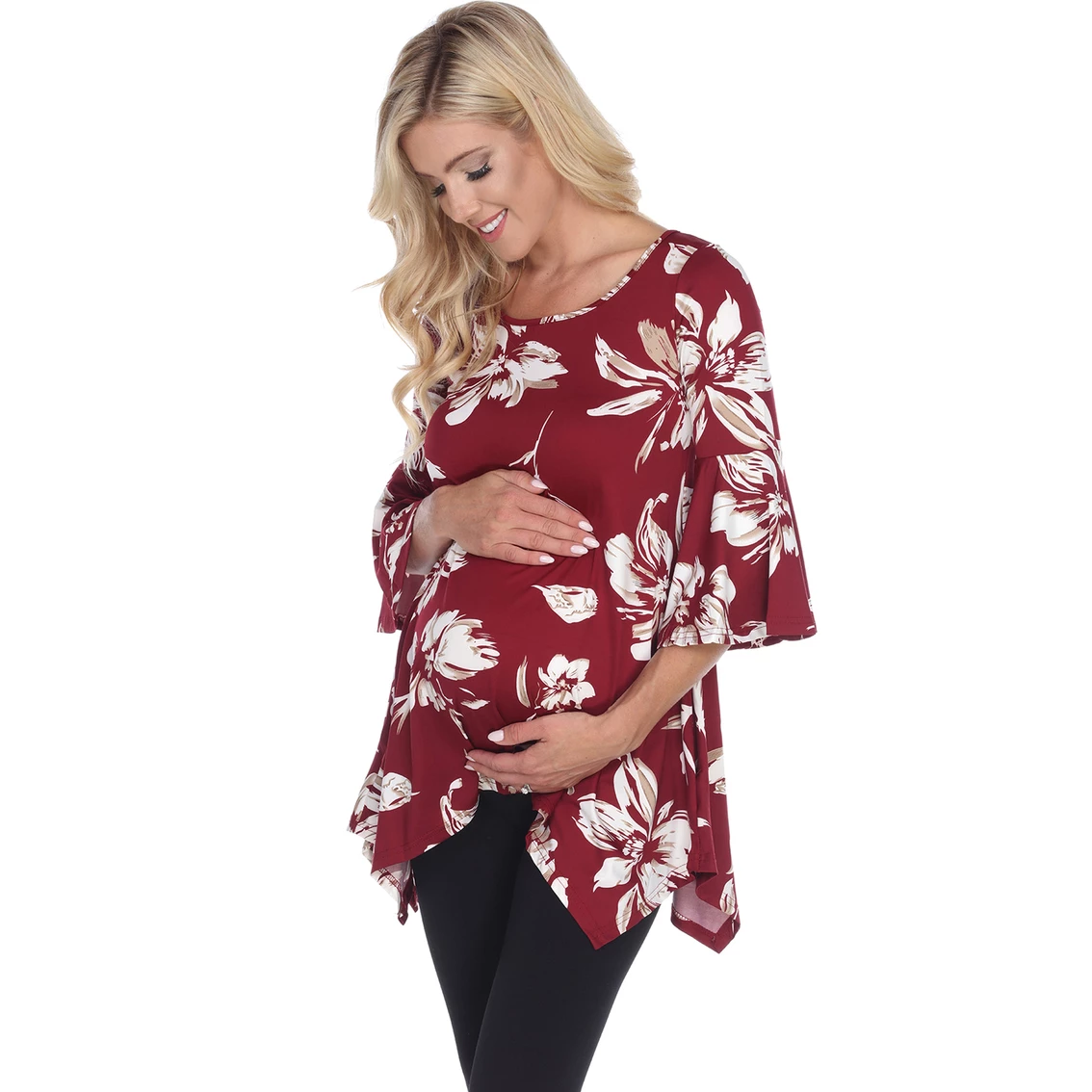 Deals β White Mark Maternity Roche Tunic Top π - Image 2