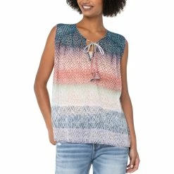 Budget 🔔 Liverpool Tie Front Sleeveless Shir Blouse 🤩