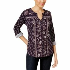 Best reviews of π Style&Co. Style & Co Petite Printed Utility π Shirt β¨